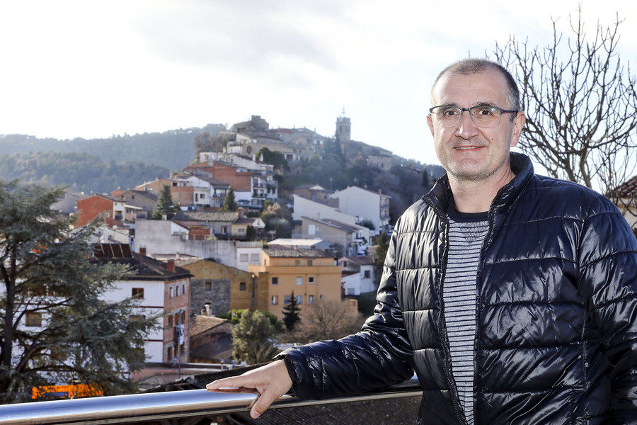 Xavier Baraut està al capdavant de l’Ajuntament de Santa Maria d’Oló des del 2019