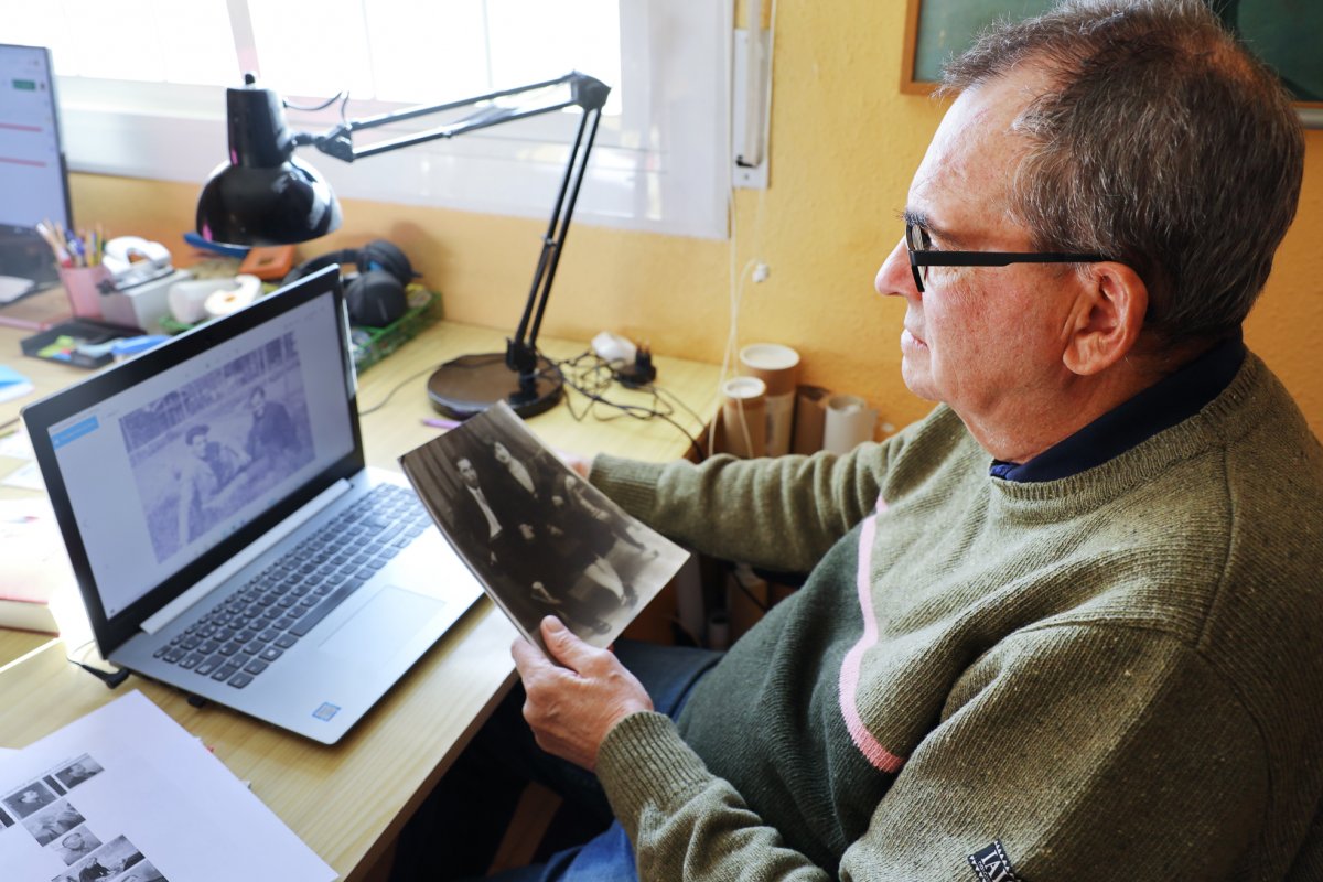 Quim Fornés, historiador i professor de secundària jubilat