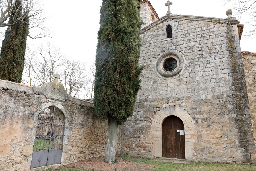 L'església de Santa Coloma Sasserra