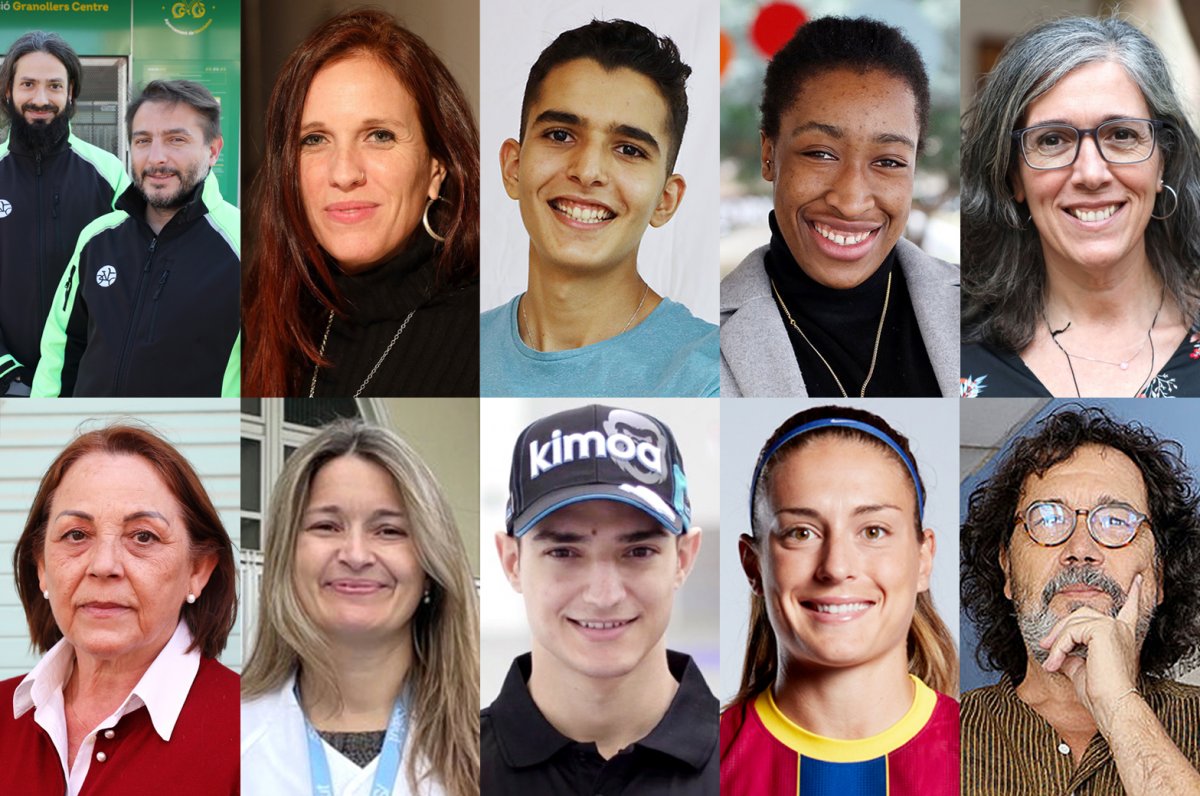 Els deu candidats al premi Vallesà de l'any 2021