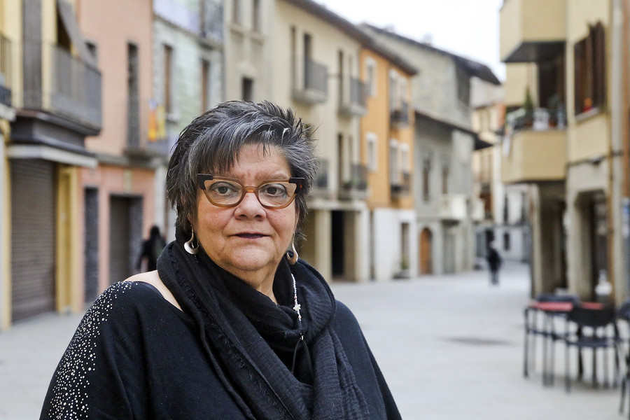 Mercè Fiol, dimarts passat a Torelló