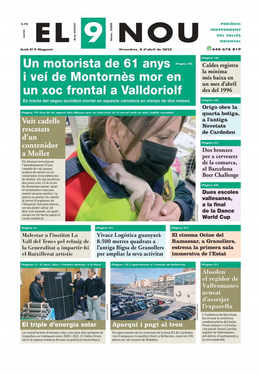 220408 EL 9 NOU Primera plana