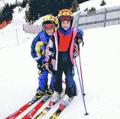 La ribetana, en els seus inicis a Núria amb el seu germà Gil, i aquest hivern als Jocs Olímpics de Pequín 2022