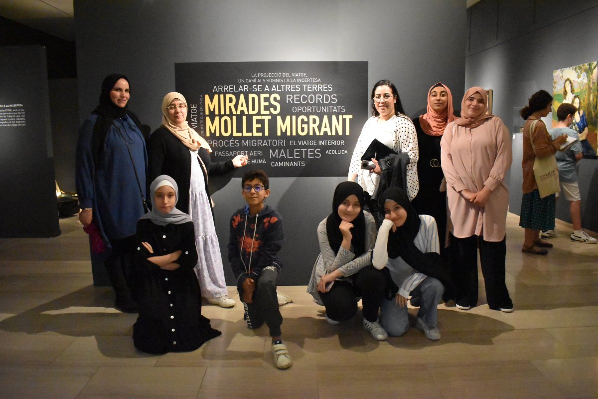 El Museu Abelló acull l'exposició 'Mollet Migrant'