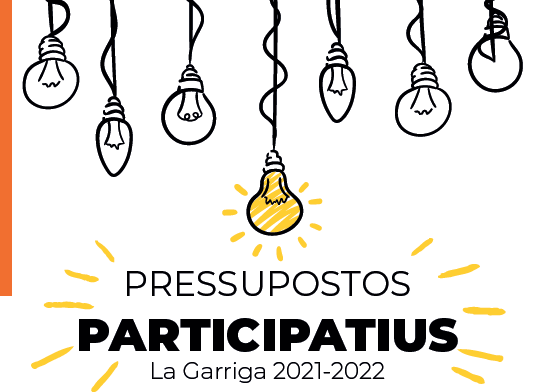 Cartell dels pressupostos participatius 2021-2022