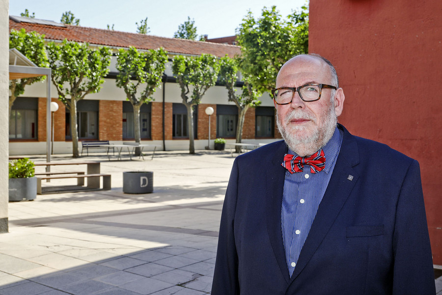 Jesús Maria Prujà, al campus Miramarges de la UVic-UCC