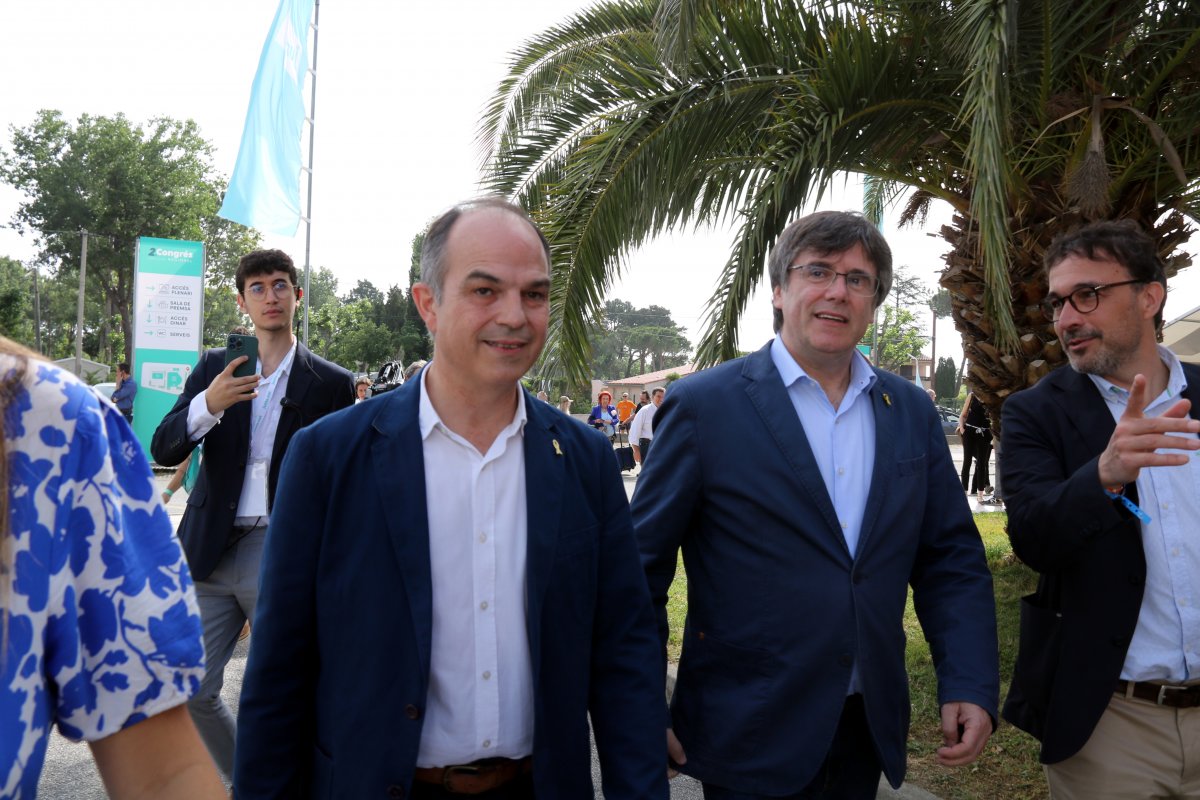 Turull amb Puigdemont a Argelers