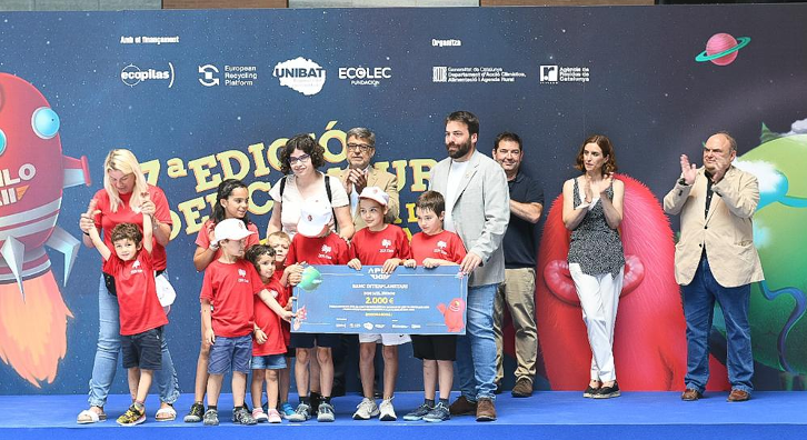 L'escola de Palautordera ha recollit el premi a Tarragona