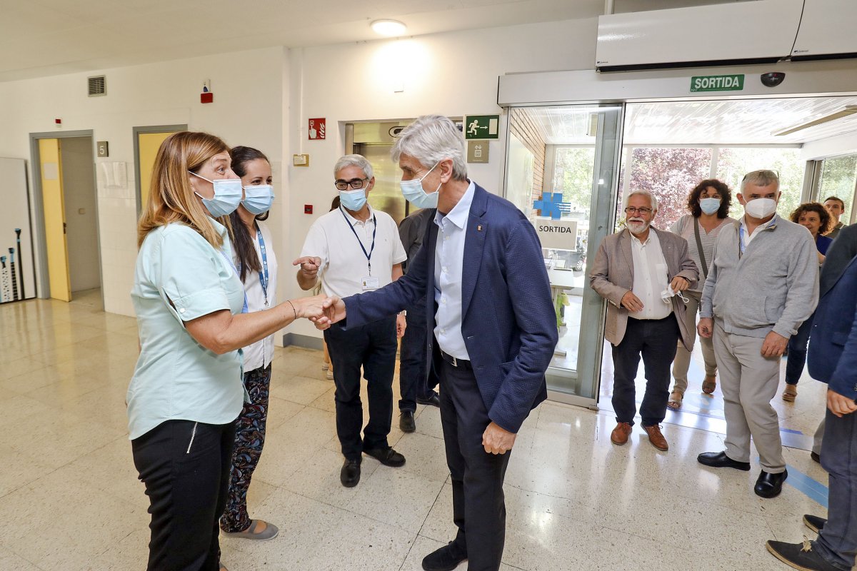 El conseller Argimon visita el Ripollès en plena crisi