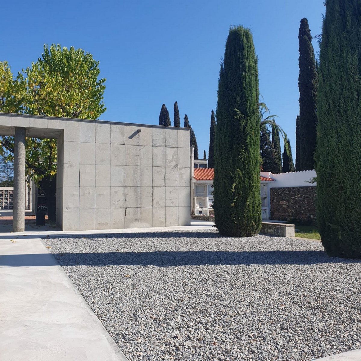 El nou espai al cementiri de Sant Celoni