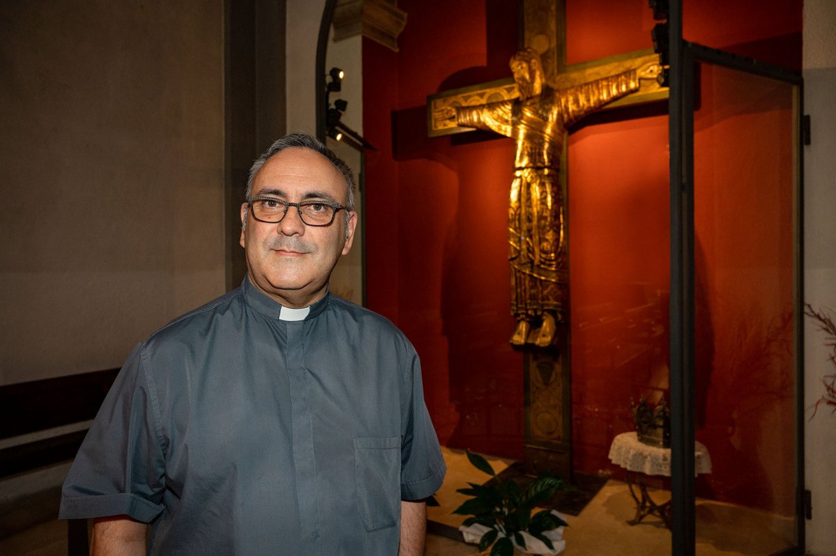 Xavier Blanco ha estat al capdavant de la parròquia de Caldes els darrers deu anys