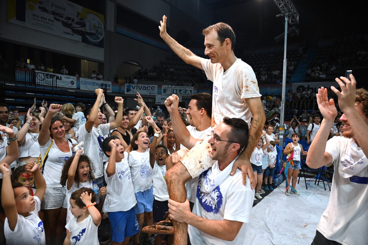 El rajoler blanc, David Galí, després de guanyar el concurs