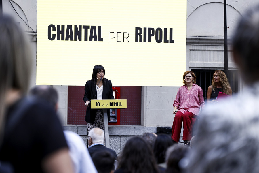 Presentació de la candidata Chantal Pérez