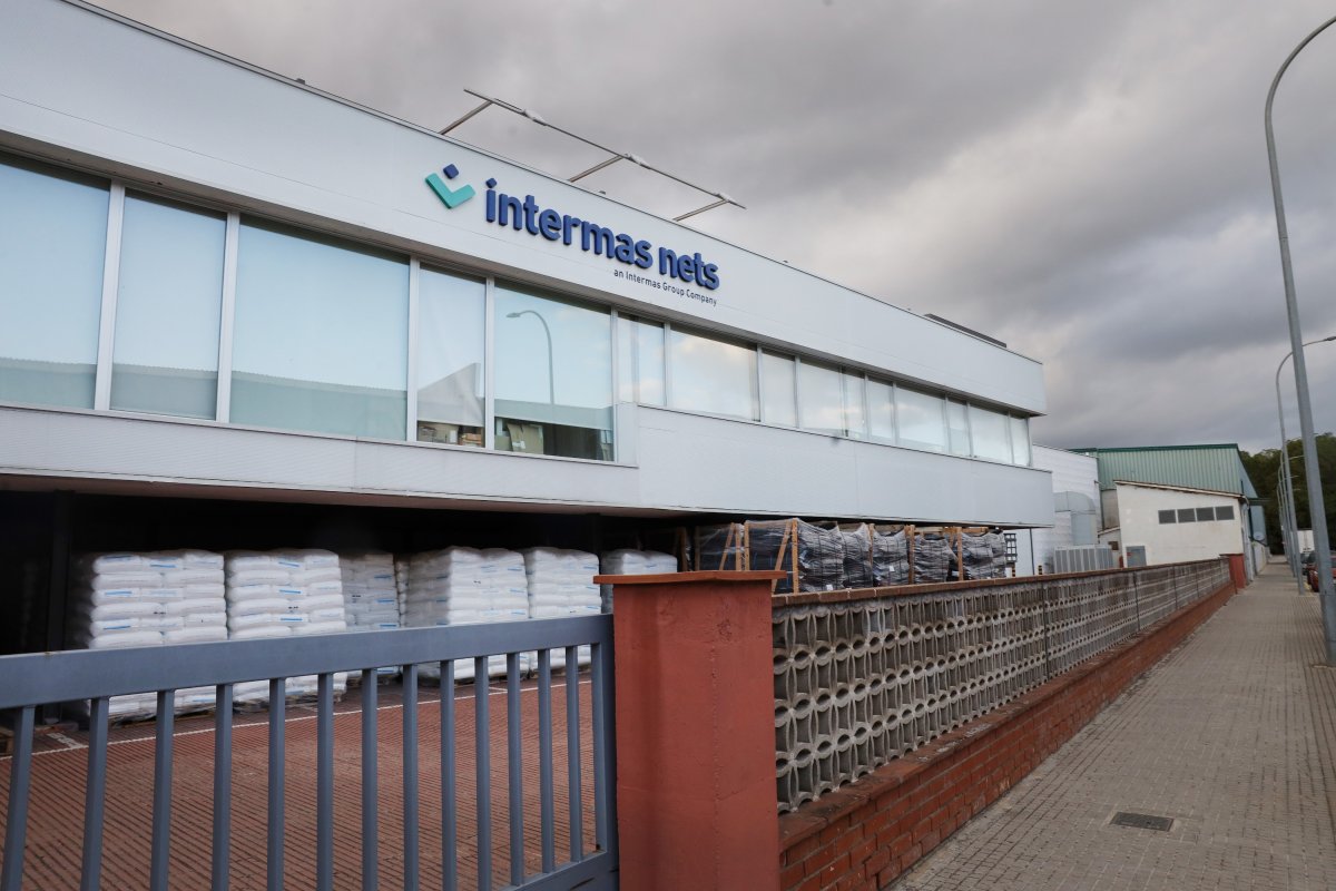 La planta d’Intermas Nets a Llinars, on també hi ha la seu social de la companyia, fundada a Cardedeu el 1957