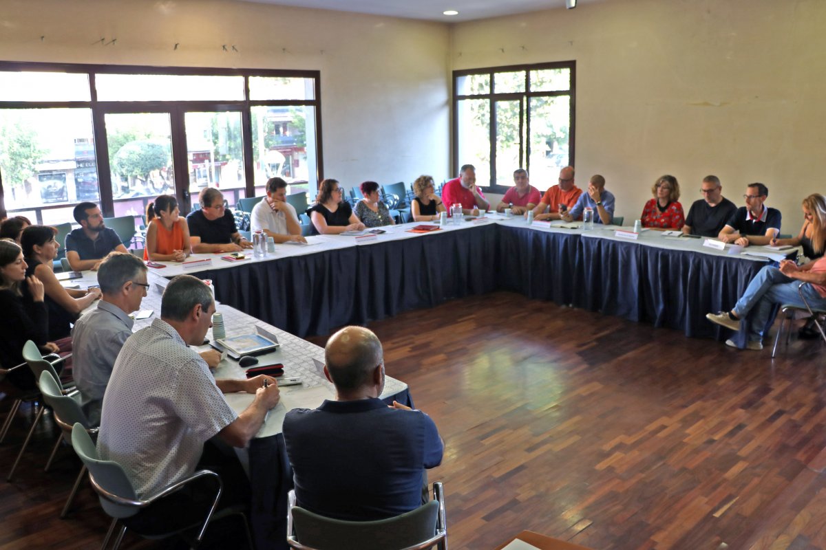 La reunió del grup de treball s'ha fet a la Llagosta