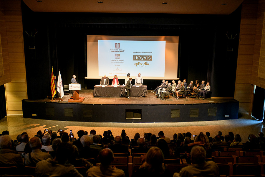 Acte de lliurament de distincions del 35è aniversari de l'Associació Catalana en Pro de la Justícia (ACPJ)
