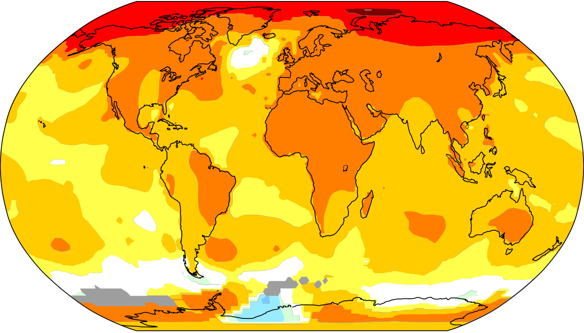 Imatge representativa de les temperatures al món. Font: El Confidencial