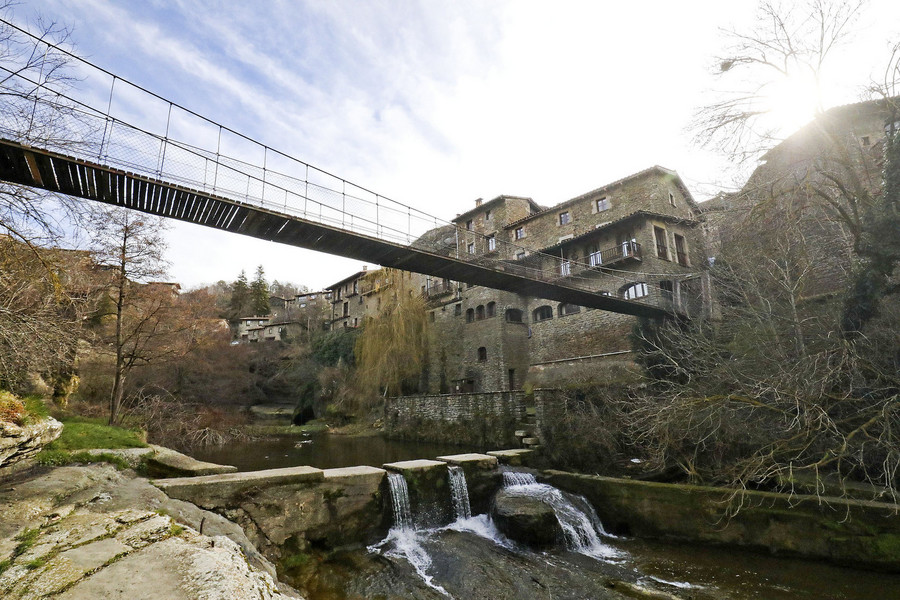 Rupit, reconegut com un dels millors pobles turístics del món