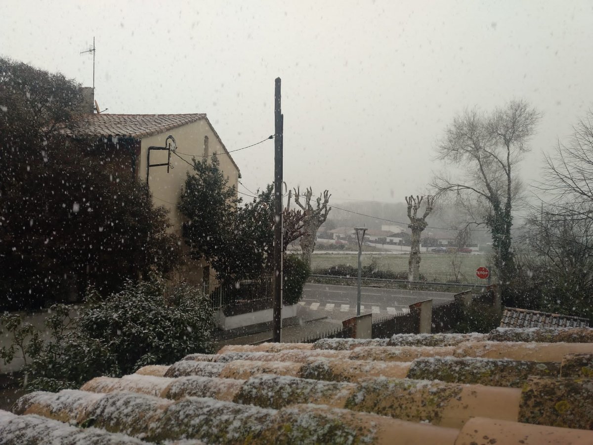 La nevadaLa nevada aquest dimarts al matí a Santa Maria de Palautordera
