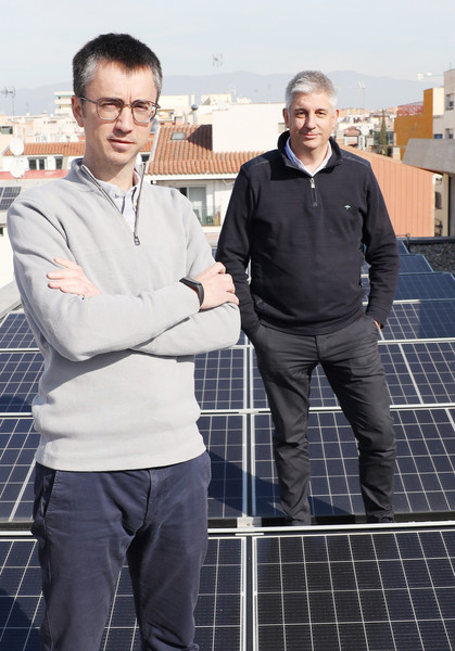 Pere Borràs, director de Generació Estabanell, i Rafael Clusellas, gerent i cofundador d'Innover