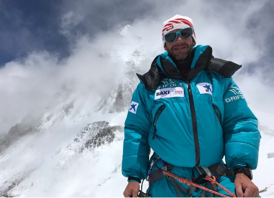 Ferran Latorre, a l'Everest