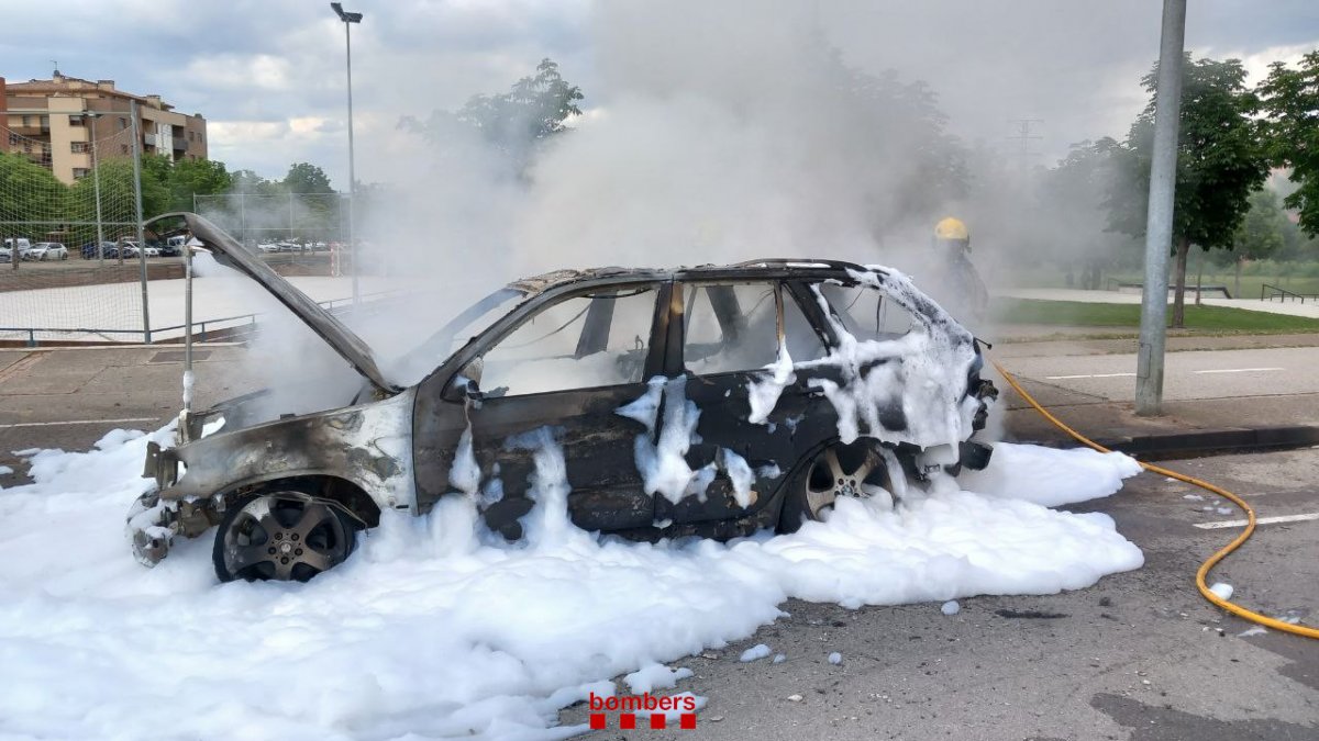 Estat en què ha quedat el vehicle