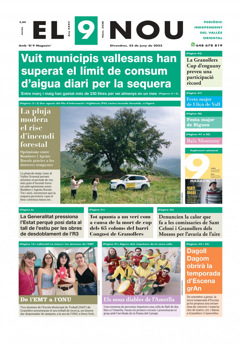 EL 9 NOU del Vallès Oriental del 23 de juny de 2023