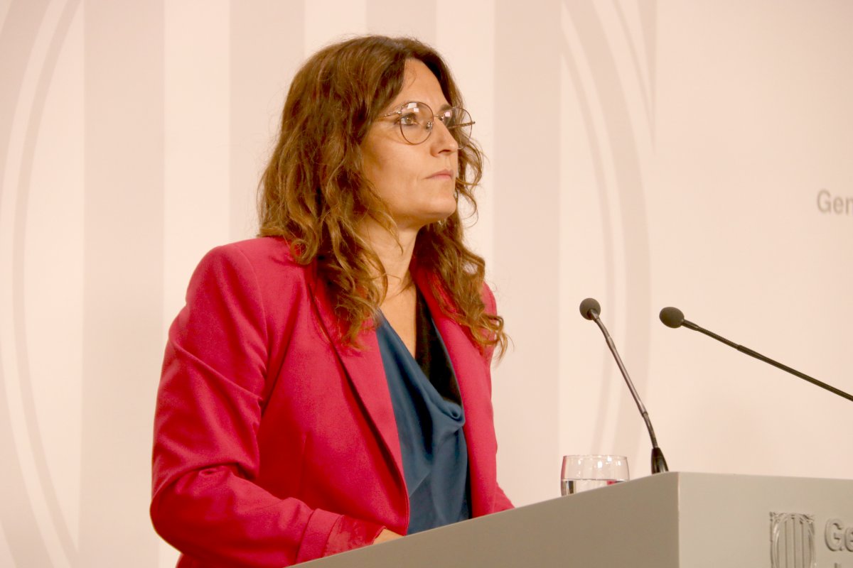 La consellera Laura Vilagrà