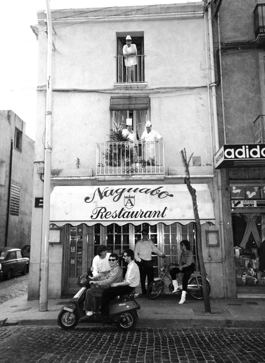 Imatge històrica del local del carrer Joan Prim