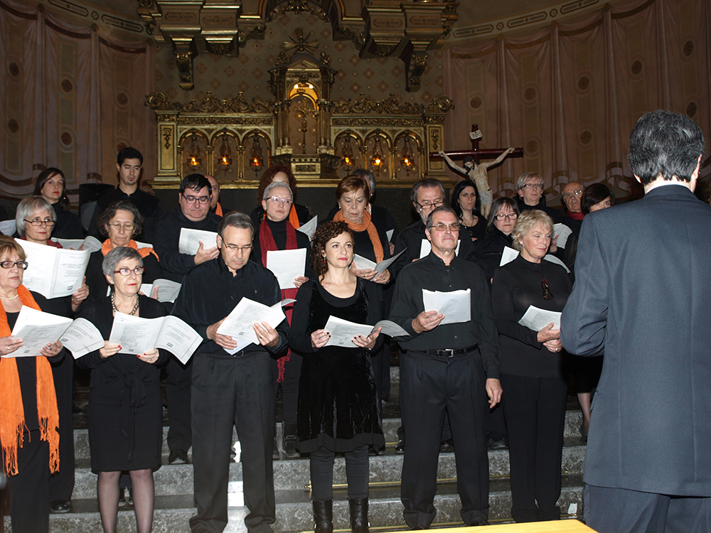 L'Agrupació Coral Cardedeuenca en un concert anterior