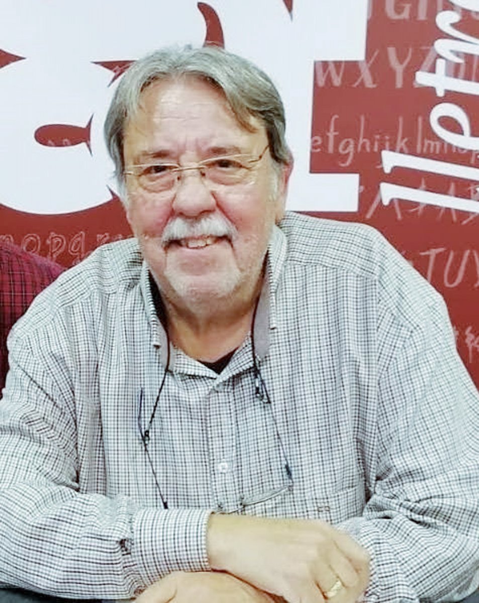 L'escriptor i filòleg Jordi Sedó, de l'Ametlla