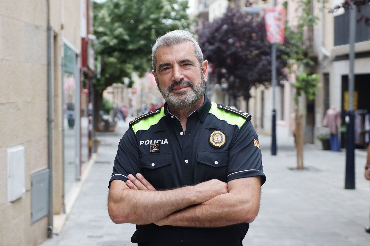 Francesc Carrera, cap de la Policia Local de la Garriga