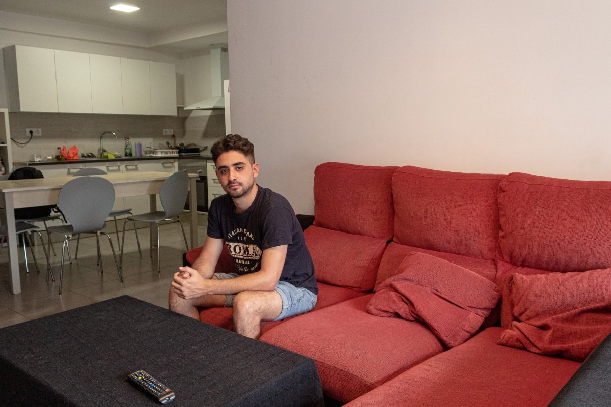 Sergi Juan viu a un pis molt a prop de la universitat