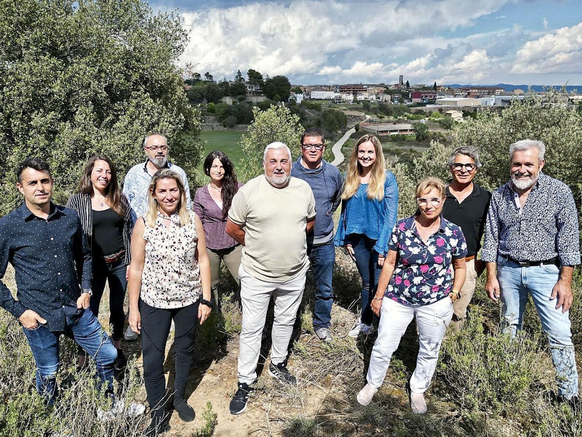 Els integrants d'Ara Sant Feliu-Ara Pacte Local