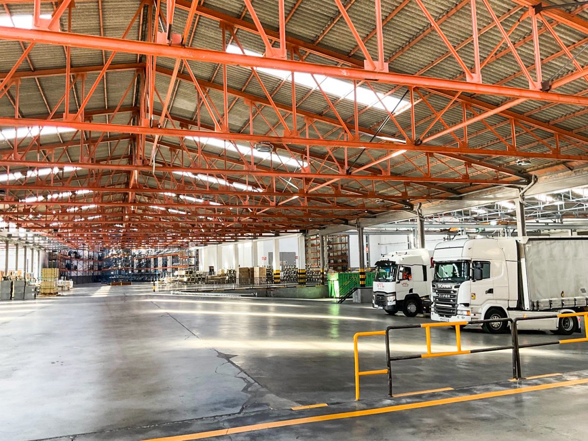 El centre logístic de Benito a Sant Bartomeu ha guanyat en lluminositat