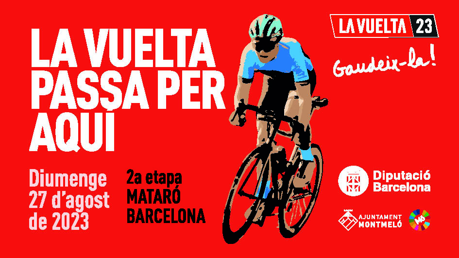 El cartell anunciador de la Vuelta per Montmeló