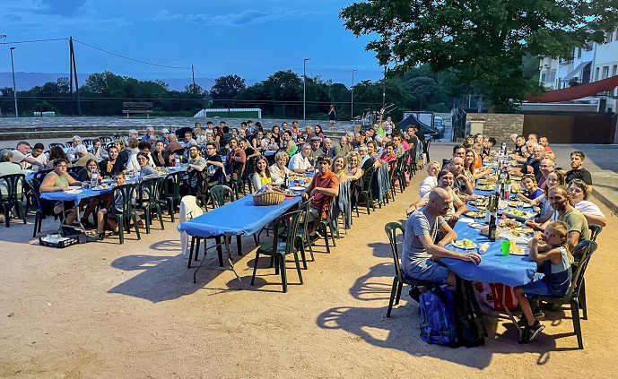 Foto de tots els participants a la 25a Mongetada