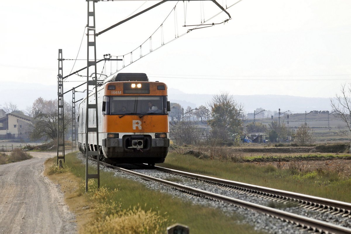 Un tren de Rodalies, en una imatge d'arxiu