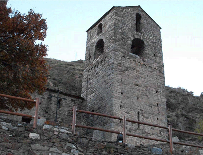 Església romànica de Sant Cristòfol de Toses, del segle XI
