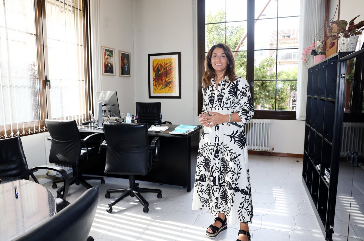 Budó al despatx de l'Ajuntament