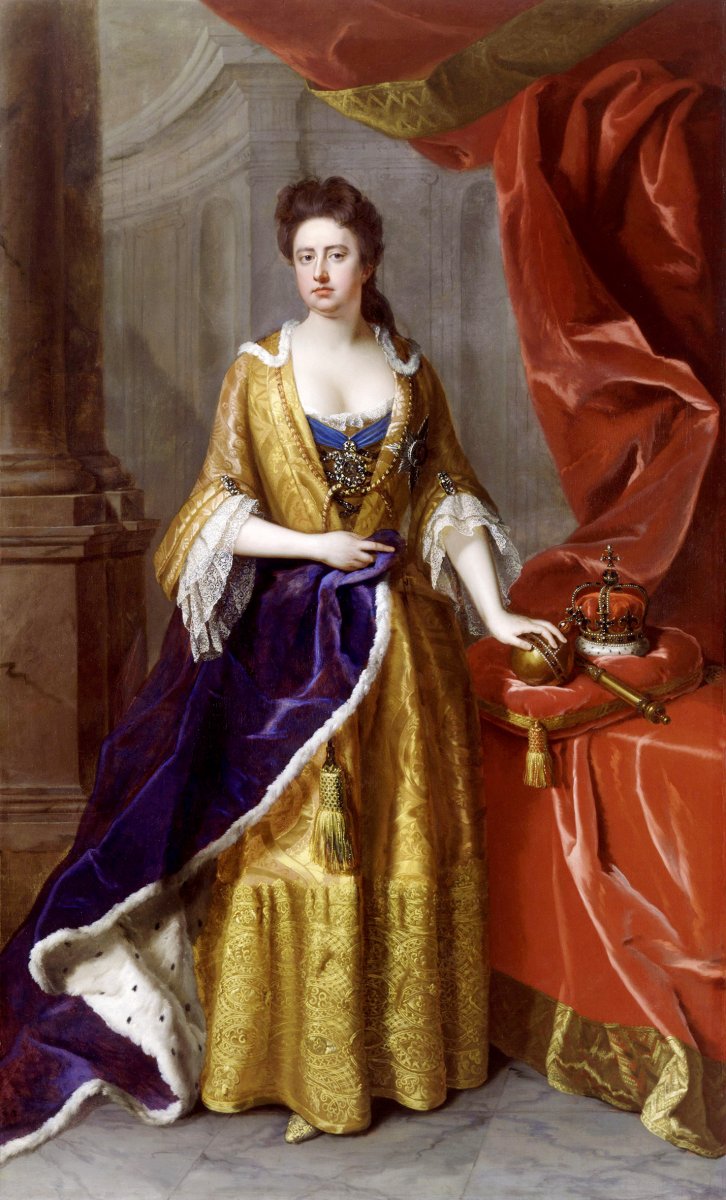 La reina Anna de Gran Bretannya i Irlanda