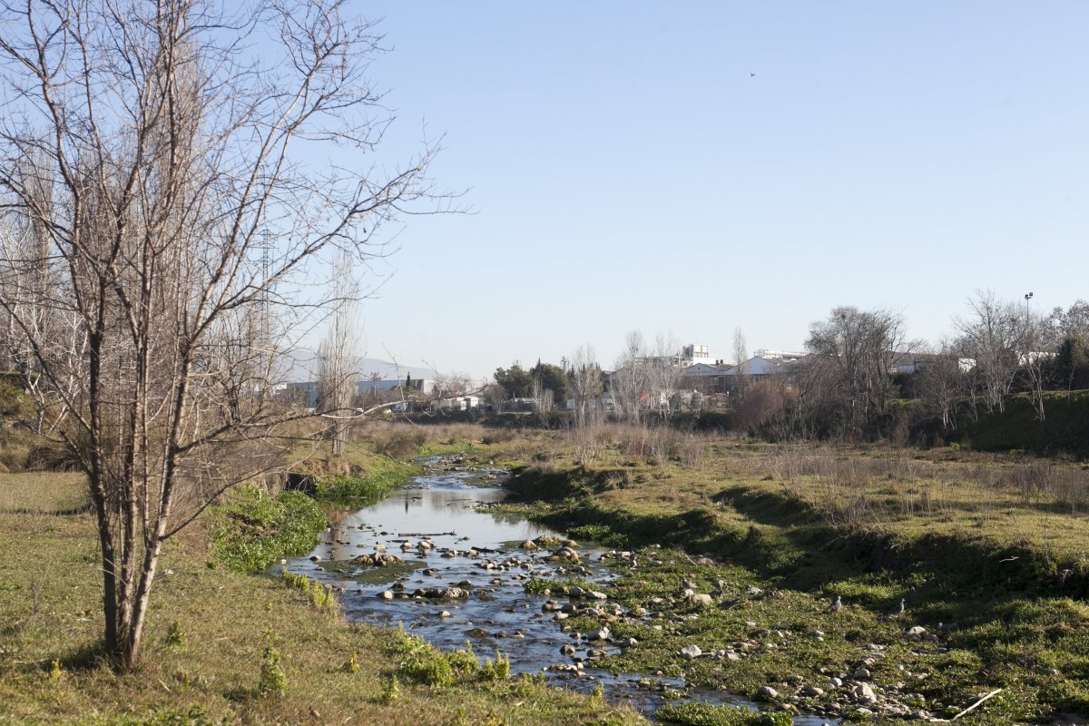 La llera del riu en una imatge d'arxiu