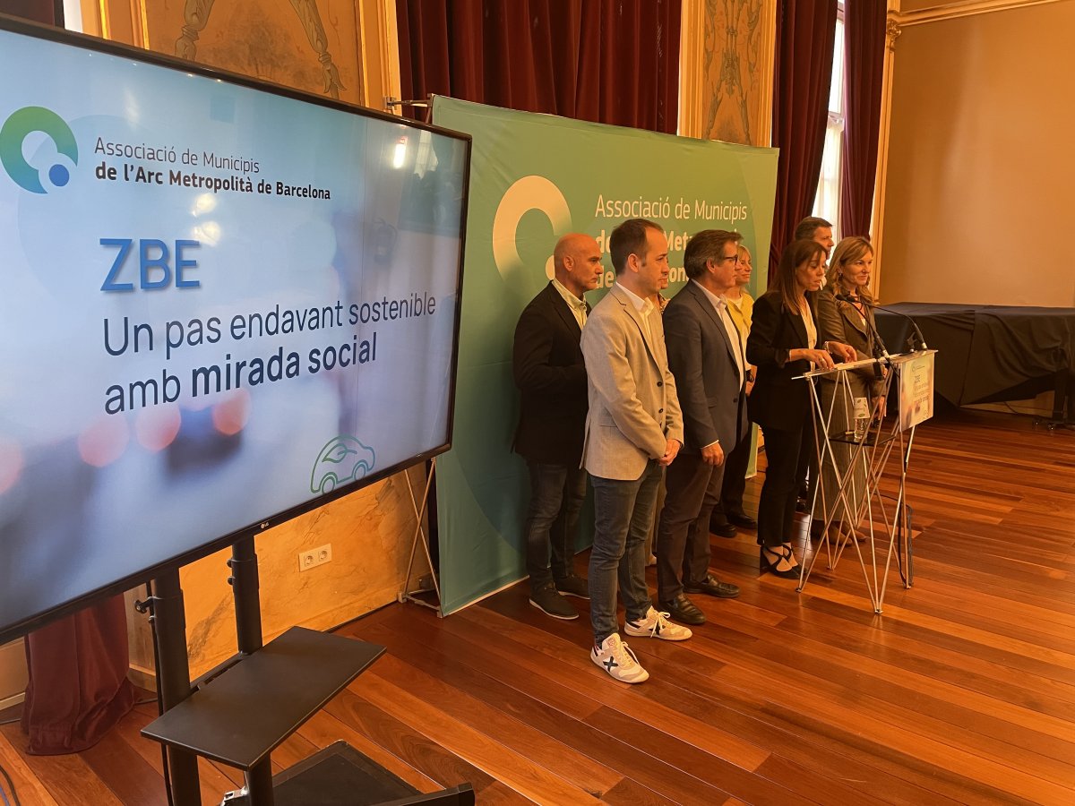 La presentació de la proposta de ZBE de l'Arc Metropolità a Sabadell