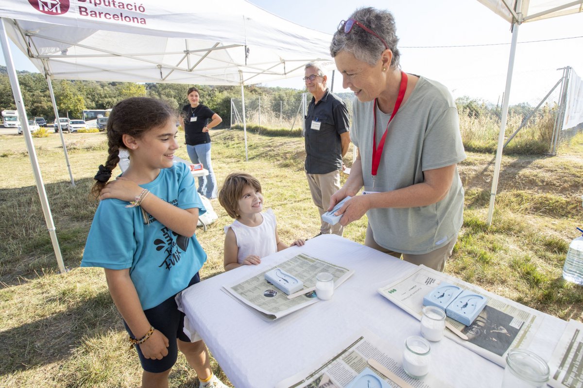 Tallers a l'espai de la rotonda de Fogars
