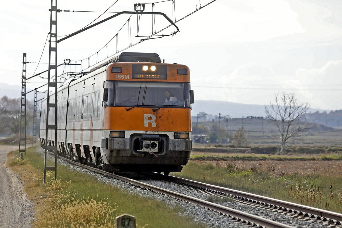 Un  tren de la R3, en una imatge d'arxiu