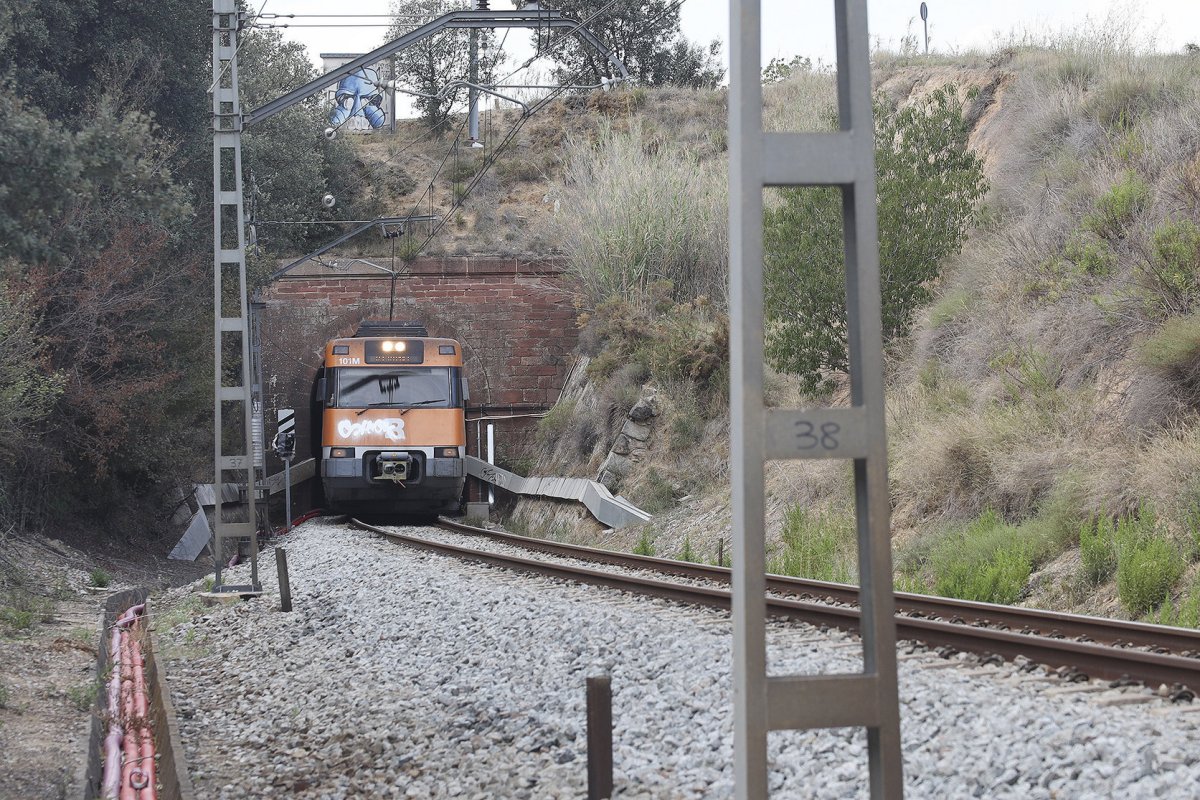 El fals túnel de Montmeló s'adaptarà a la doble via en aquesta fase de l'obra