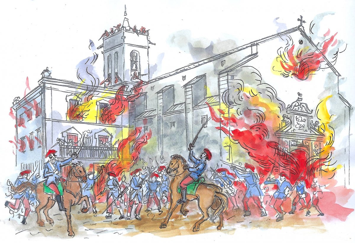 Una il·lustració dels fets