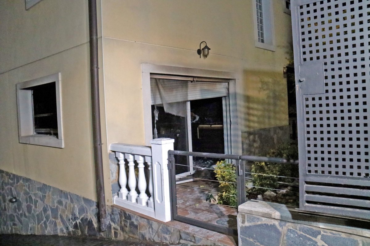 Els efectes també són visibles a la planta baixa