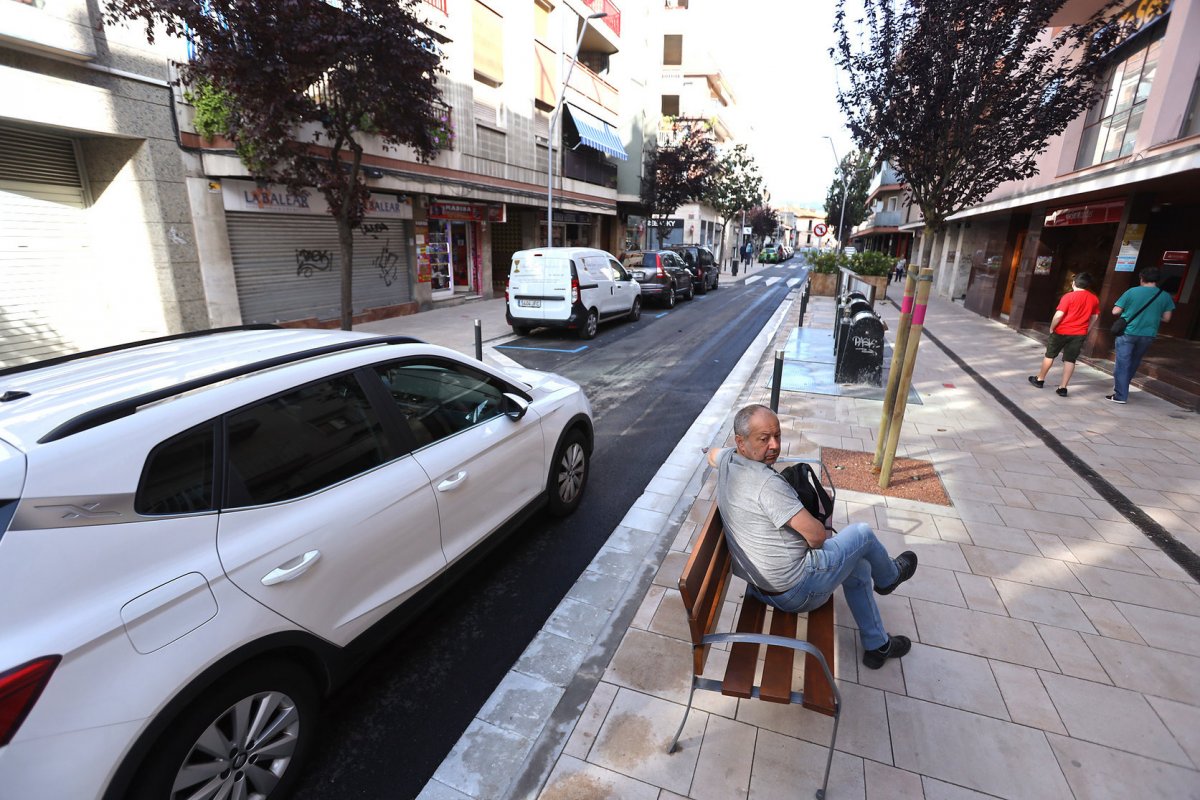 El carrer Gaietà Vínzia, on s'han detectat punt negres per abocaments