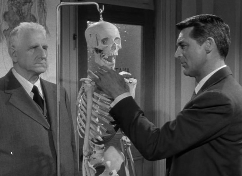 Els actors Finlay Currie i Cary Grant, en una de les escenes del film ‘People will talk’ (1951)